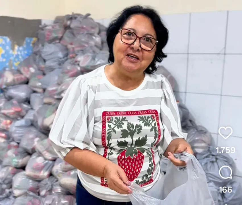 Prefeita de Nordestina, Eliete de Ito (PSD) - Foto: Reprodução| Redes Sociais